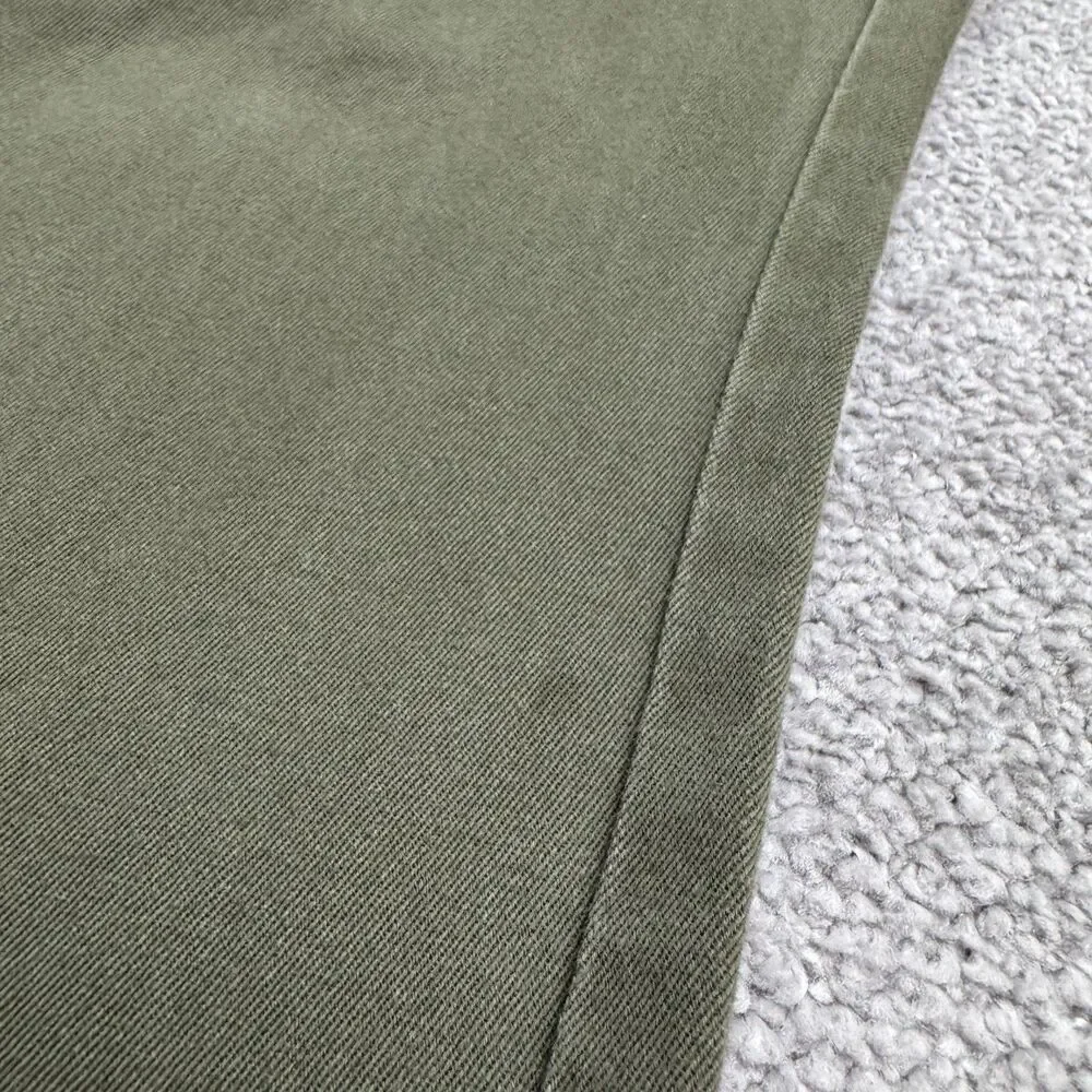 J.Crew 484 Slim Fit Chino Pants Mens 28x30 Olive Green Tapered Flat Front Cotton